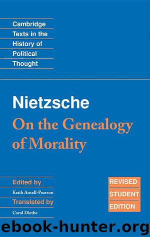 Nietzsche: ‘On the Genealogy of Morality’ by Keith Ansell-Pearson