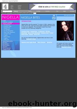 Nigella Lawson - recipes from Nigella Bites by Unknown