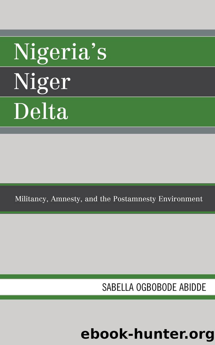 Nigeria's Niger Delta by Abidde Sabella Ogbobode;