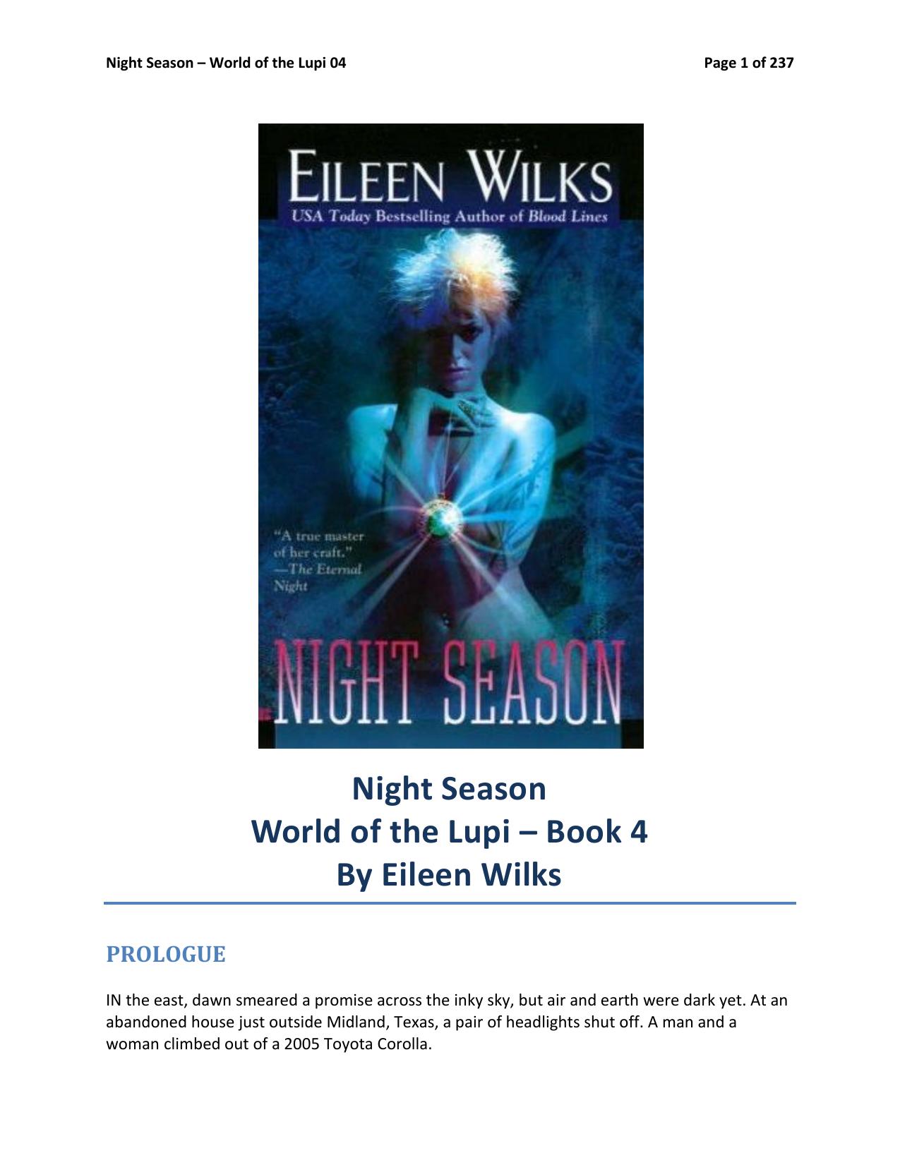 Night Season by Eileen Wilks