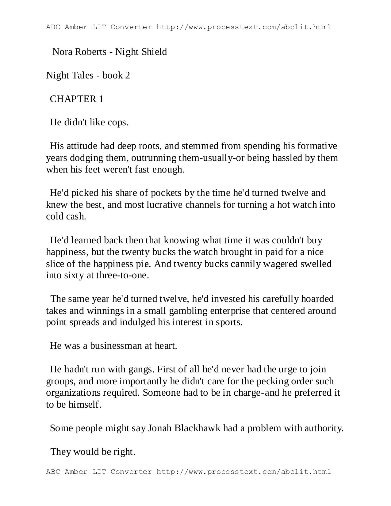 Night Shield by Nora Roberts by Unknown