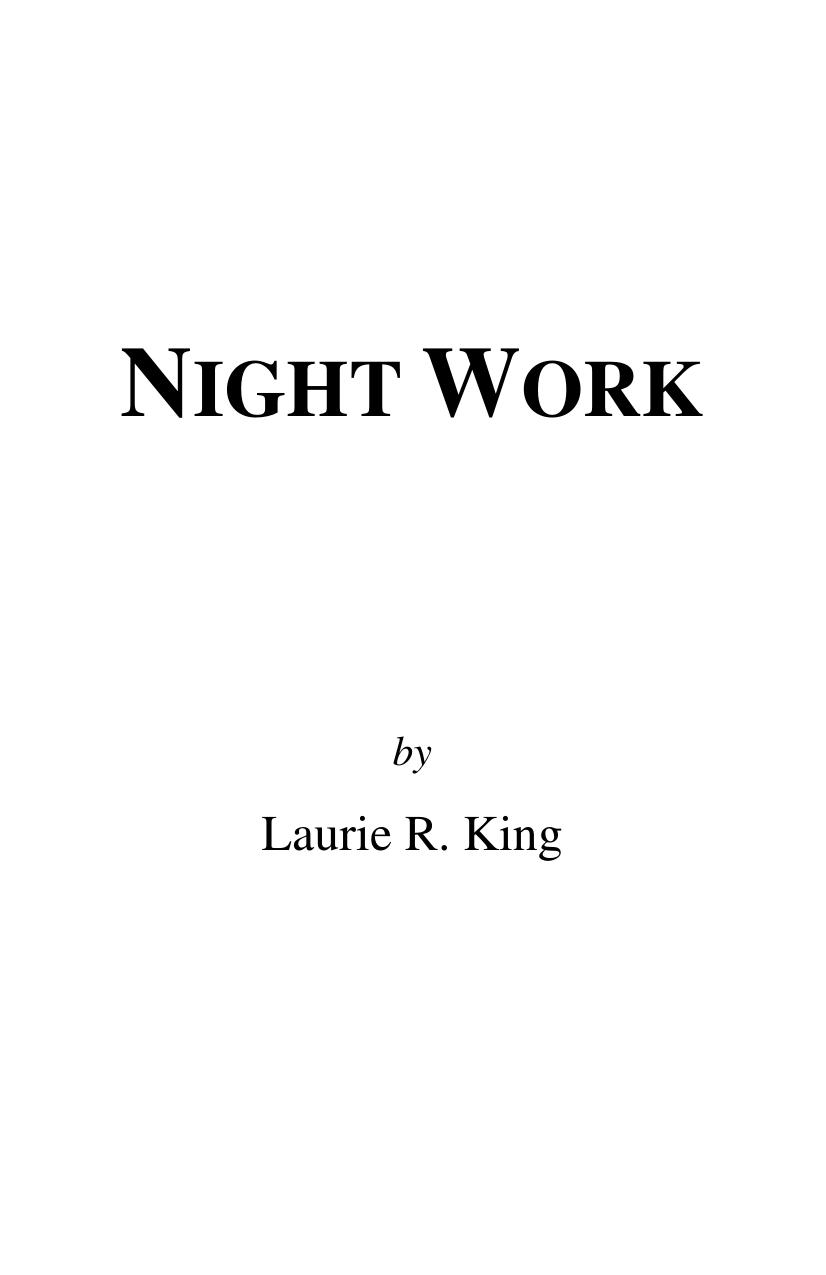 Night Work by Laurie R. King
