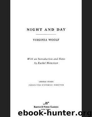 Night and Day (Barnes & Noble Classics Series) by Virginia Woolf