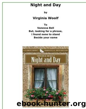 Night and Day by Virginia Woolf & stephen.thomas@adelaide.edu.au