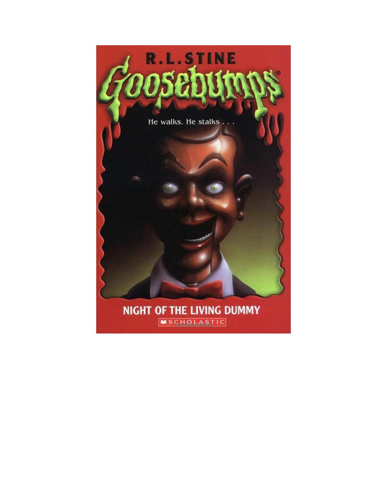 Night of the Living Dummy by R. L. Stine