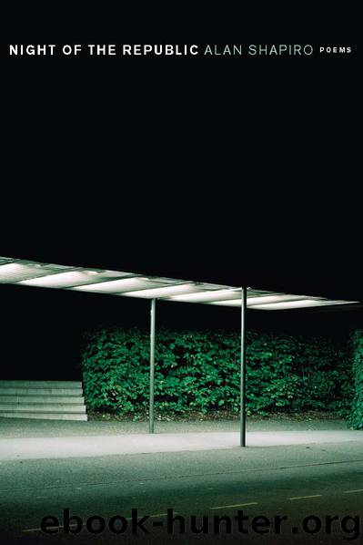 Night of the Republic by Alan Shapiro