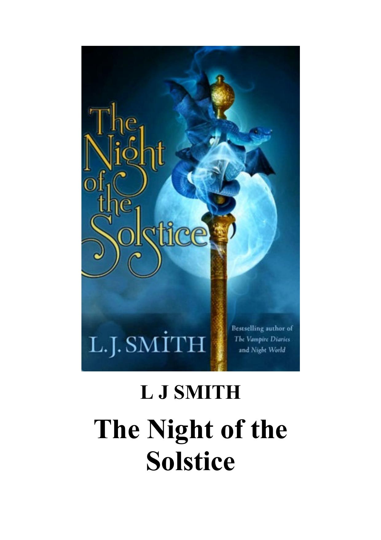 Night of the Solstice by Lisa Jane Smith