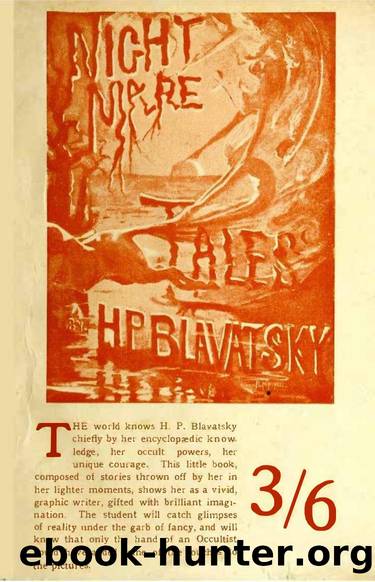 Nightmare Tales (1892) by H. P. Blavatsky