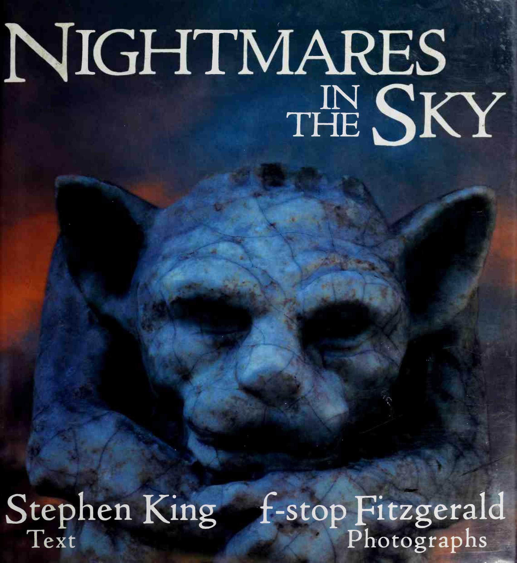 Nightmares in the Sky: Gargoyles and Grotesques by Stephen King F-stop Fitzgerald