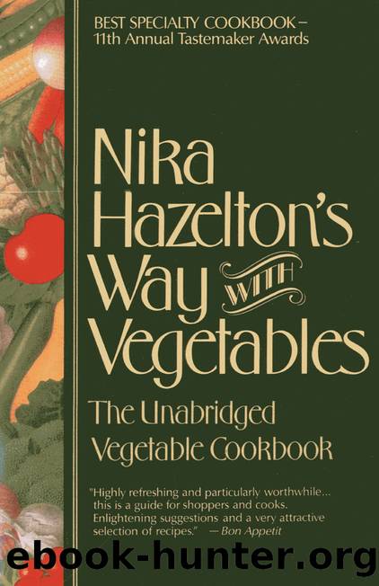 Nika Hazelton's Way with Vegetables by Nika Hazelton