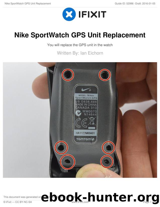 Nike SportWatch GPS Unit Replacement by Unknown
