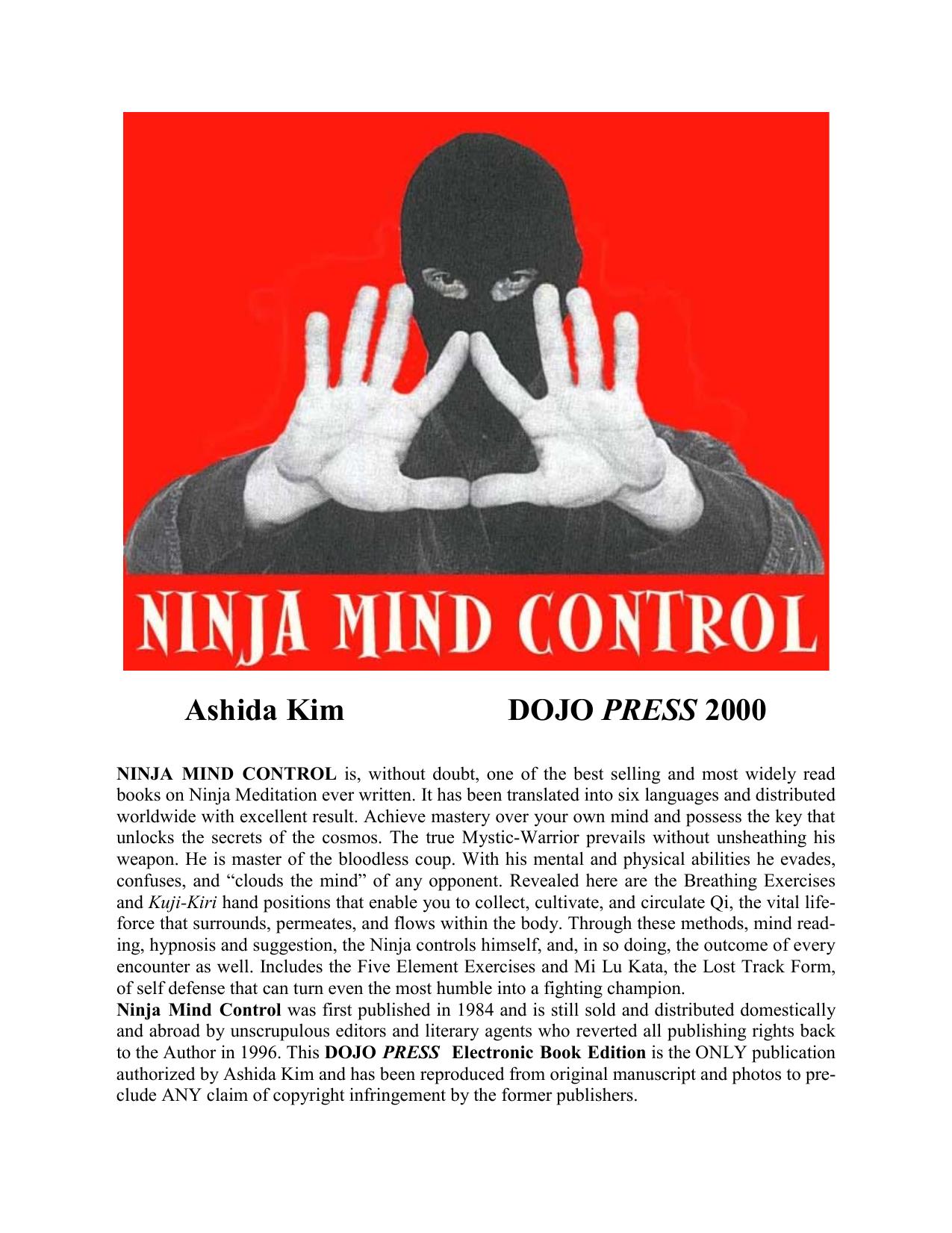 Ninja Mind Control by Ashida Kim