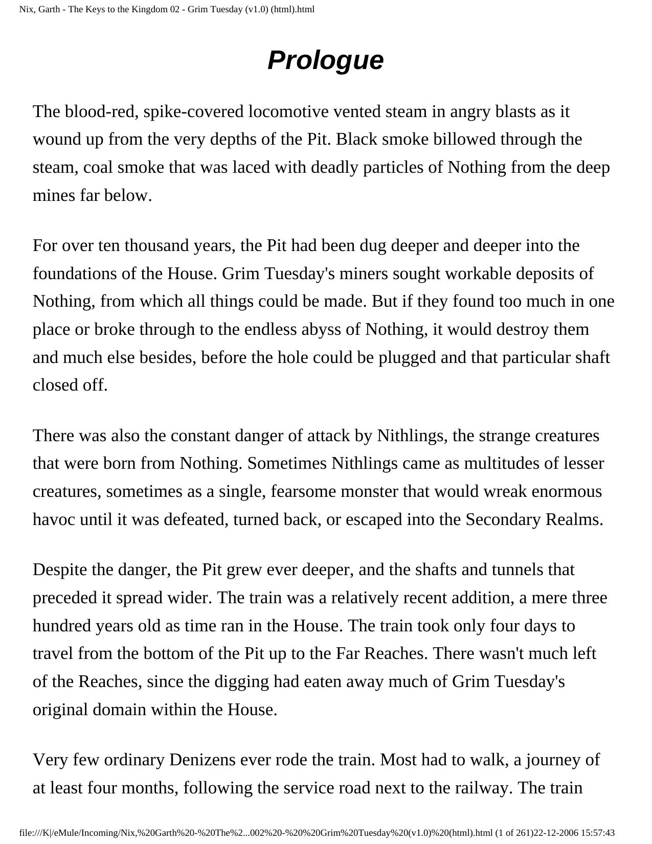 Nix, Garth - The Keys to the Kingdom 02 - Grim Tuesday (v1.0) (html).html by Unknown