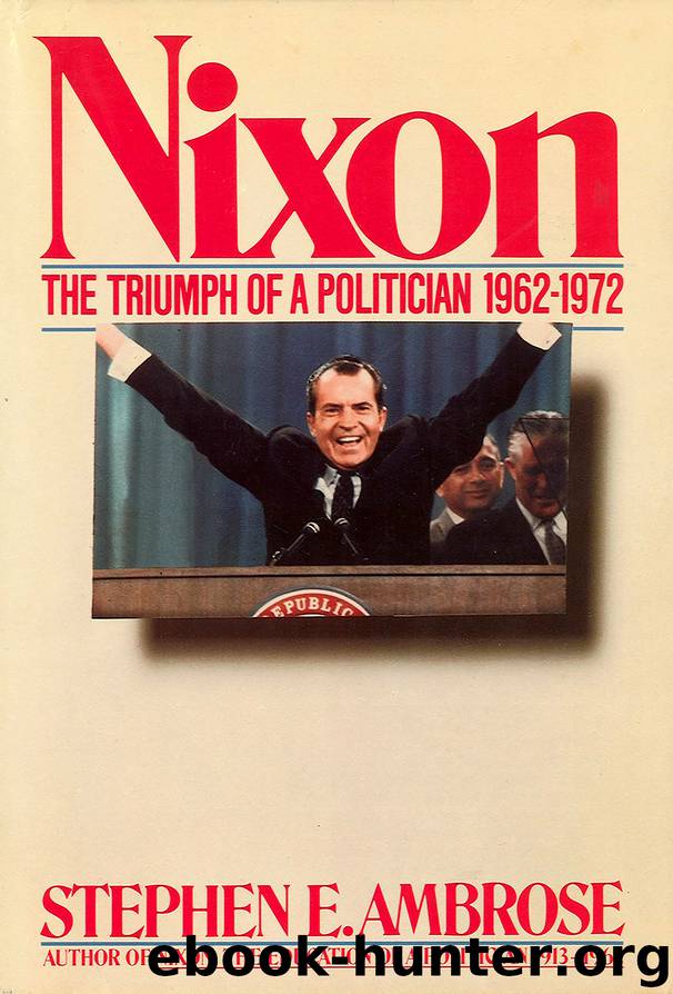 Nixon, Volume II by Stephen E. Ambrose