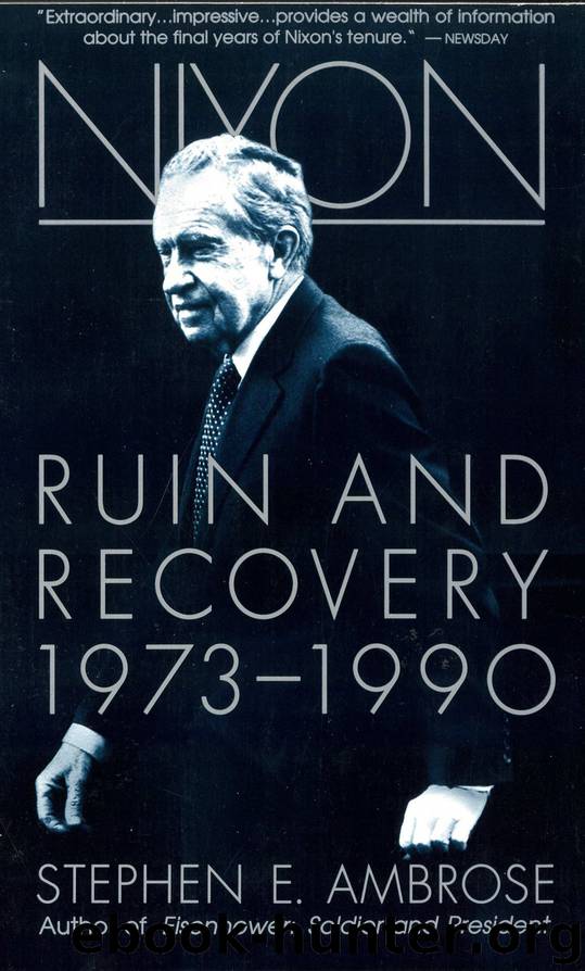 Nixon, Volume III by Stephen E. Ambrose