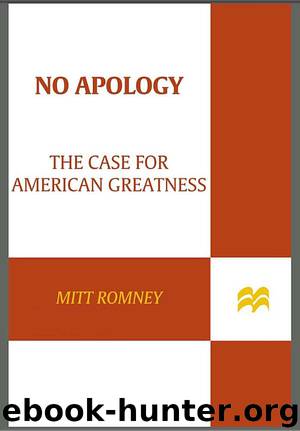 No Apology by Mitt Romney