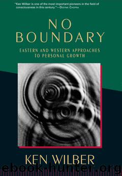 No Boundary by Ken Wilber