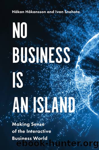 No Business Is an Island by Håkansson Håkan;Snehota Ivan;