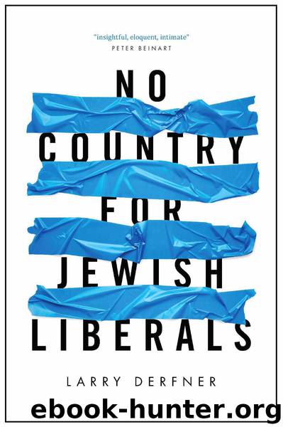 No Country for Jewish Liberals by Derfner Larry