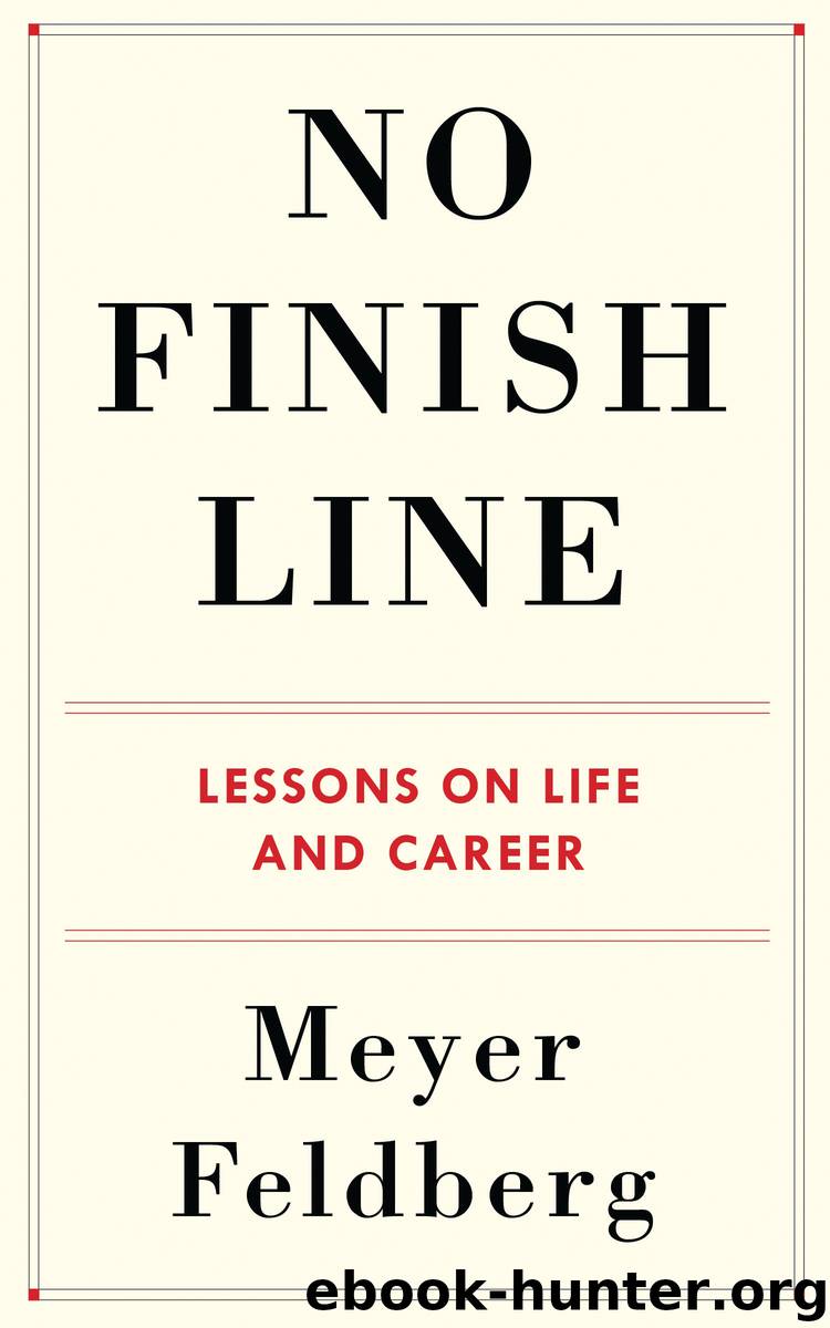No Finish Line by Meyer Feldberg