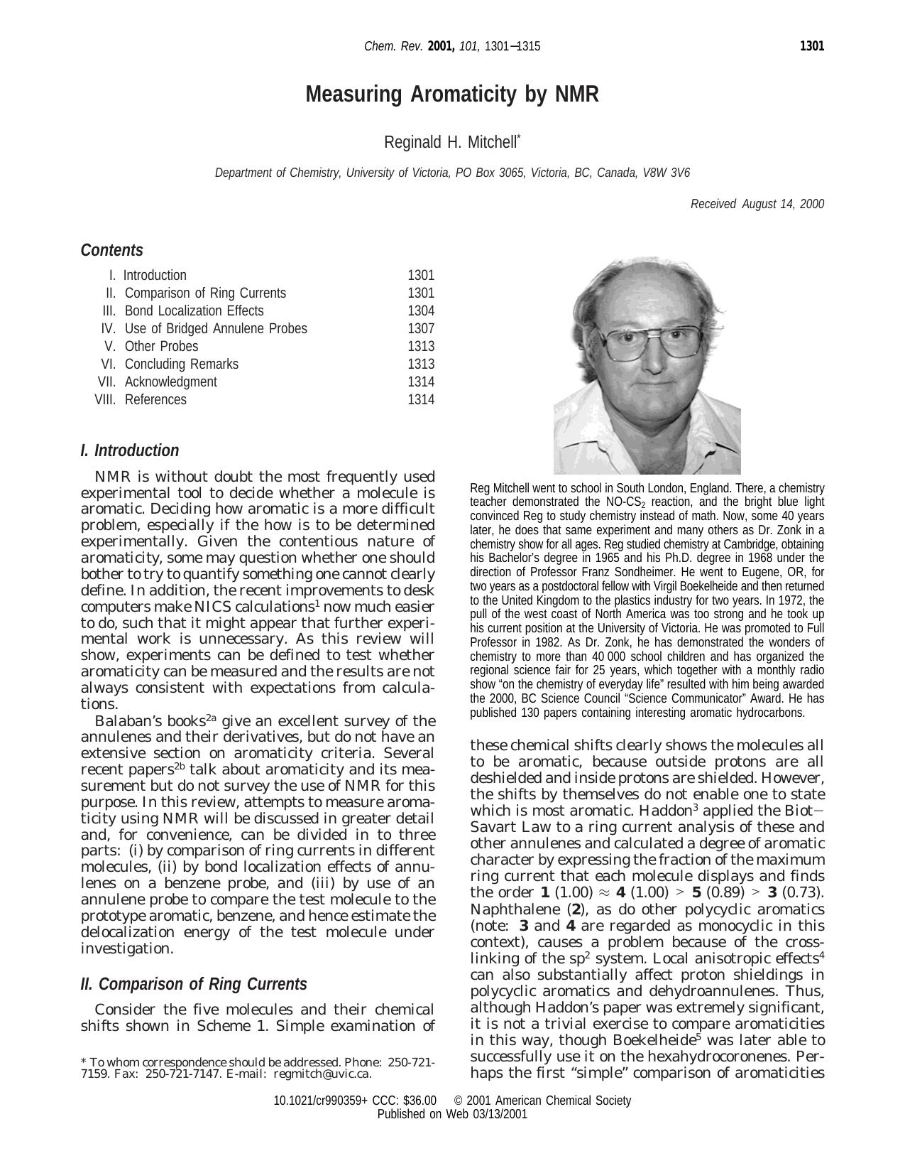 No Job Name by Measuring Aromaticity by NMR (2001)(15s)