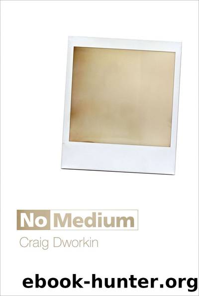 No Medium by Craig Dworkin