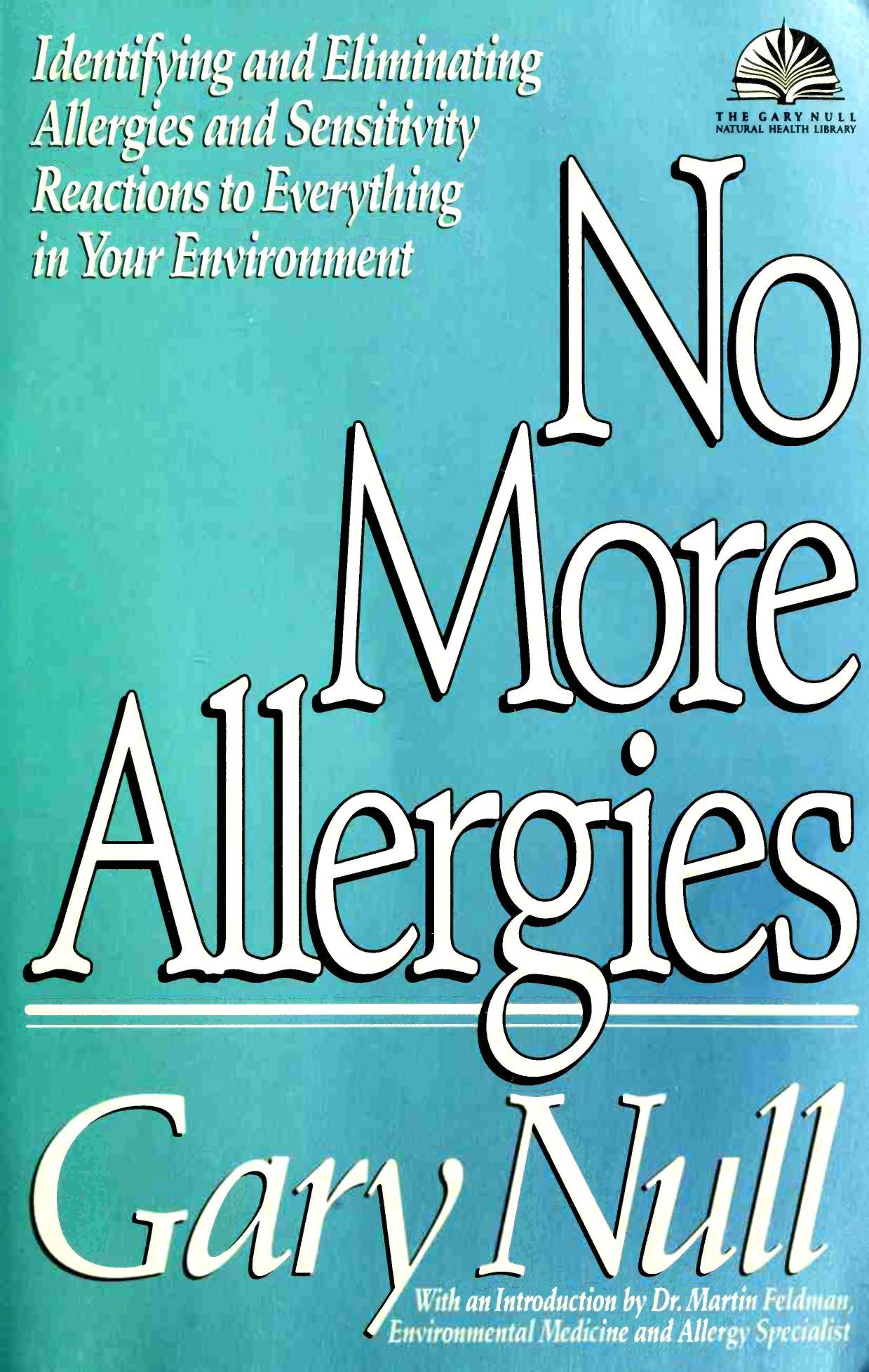 No More Allergies by Gary Null