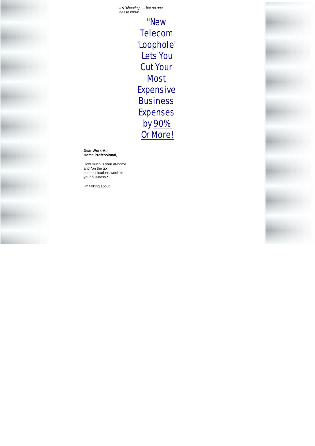 No More Big Phone Bills. by Best of Kuszter's Collection