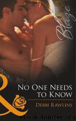 No One Needs to Know by Rawlins Debbi