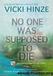 No One Was Supposed To Die by Vicki Hinze