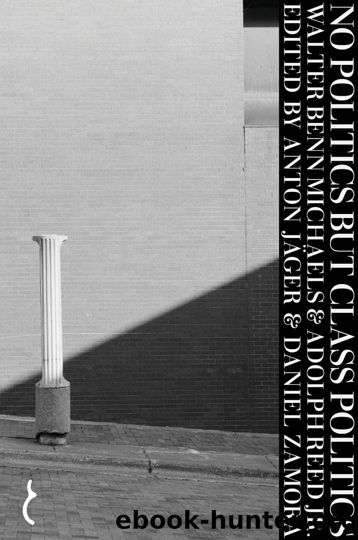 No Politics by Anton Jäger && Daniel Zamora