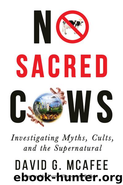 No Sacred Cows by David G. McAfee