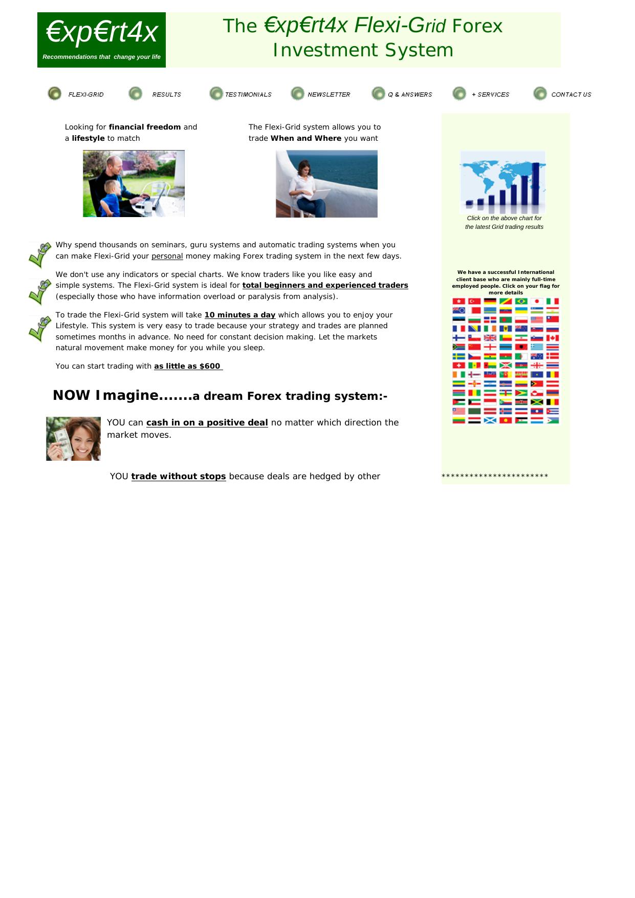 No Stop,Hedged, Grid Forex Trading System And Live Trading Groups. by Best of Kuszter's Collection