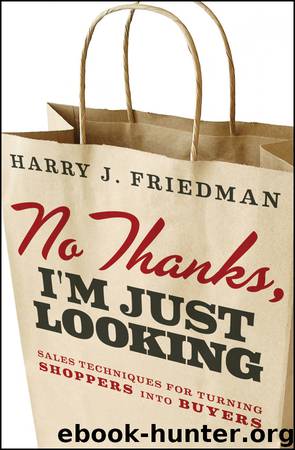 No Thanks, I'm Just Looking by Harry J. Friedman