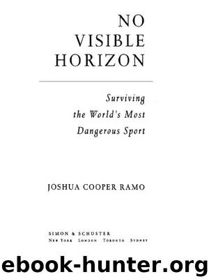 No Visible Horizon by Joshua Cooper Ramo