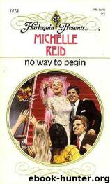 No Way to Begin by Michelle Reid