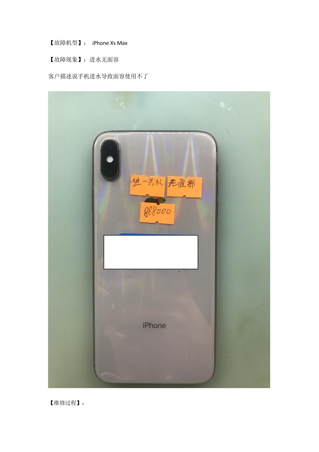 No face in water by Unknown