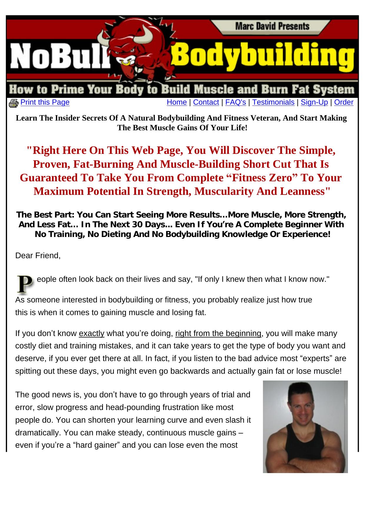 NoBull Bodybuilding- Guide To Massive Muscle And Shredded Abs. by Best of Kuszter's Collection