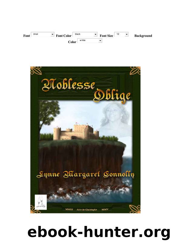 Noblesse Oblige by Lynne Connolly