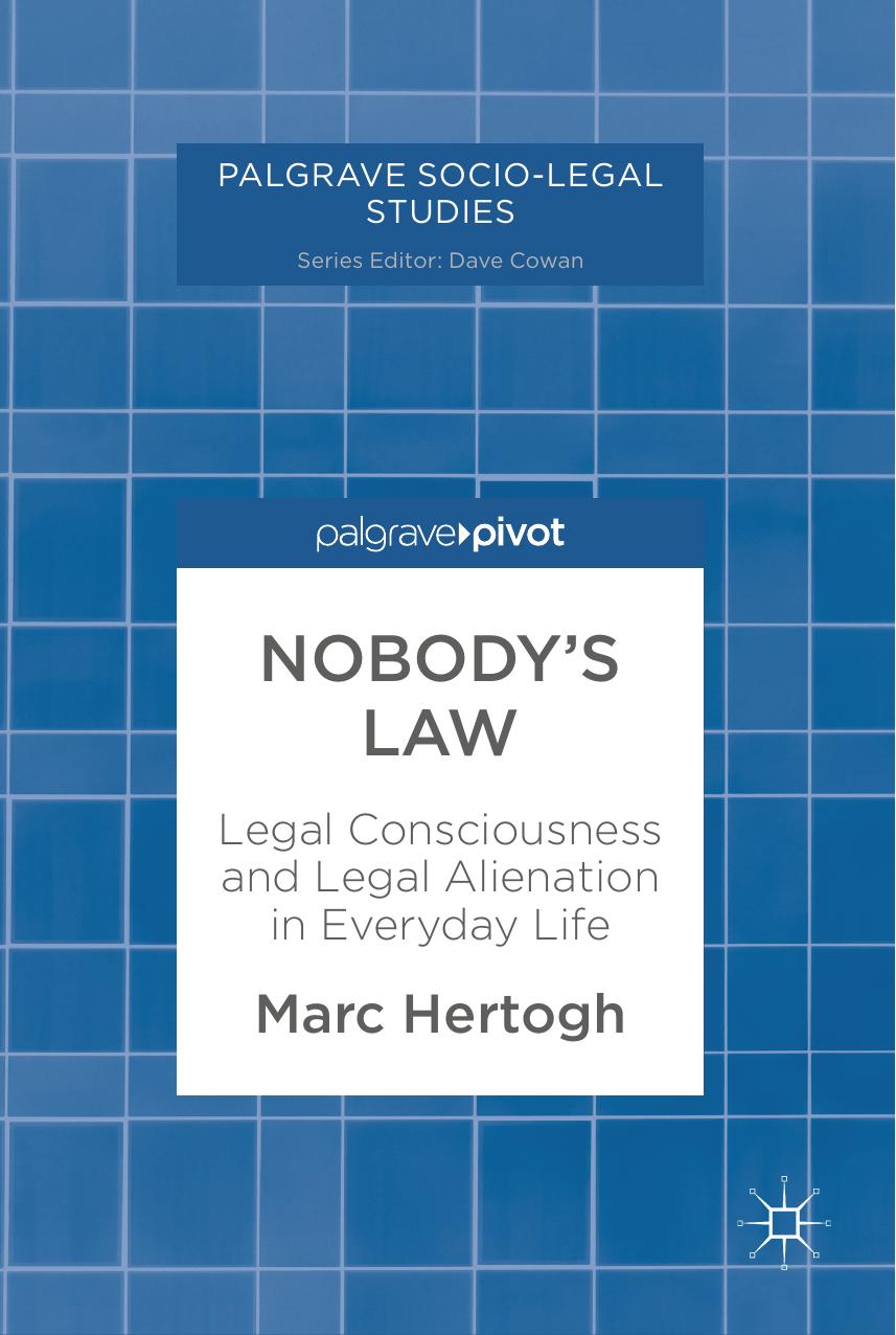 Nobody's Law by Marc Hertogh