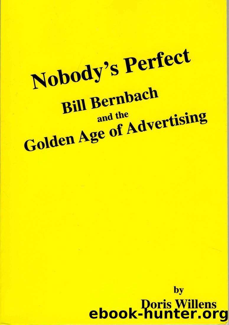 Nobody's Perfect by Doris Willens