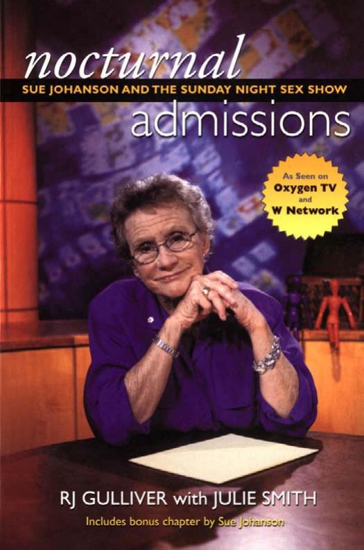 Nocturnal Admissions: Behind the Scenes on the Sunday Night Sex Show by R. J. Gulliver Sue Johanson Julie Smith