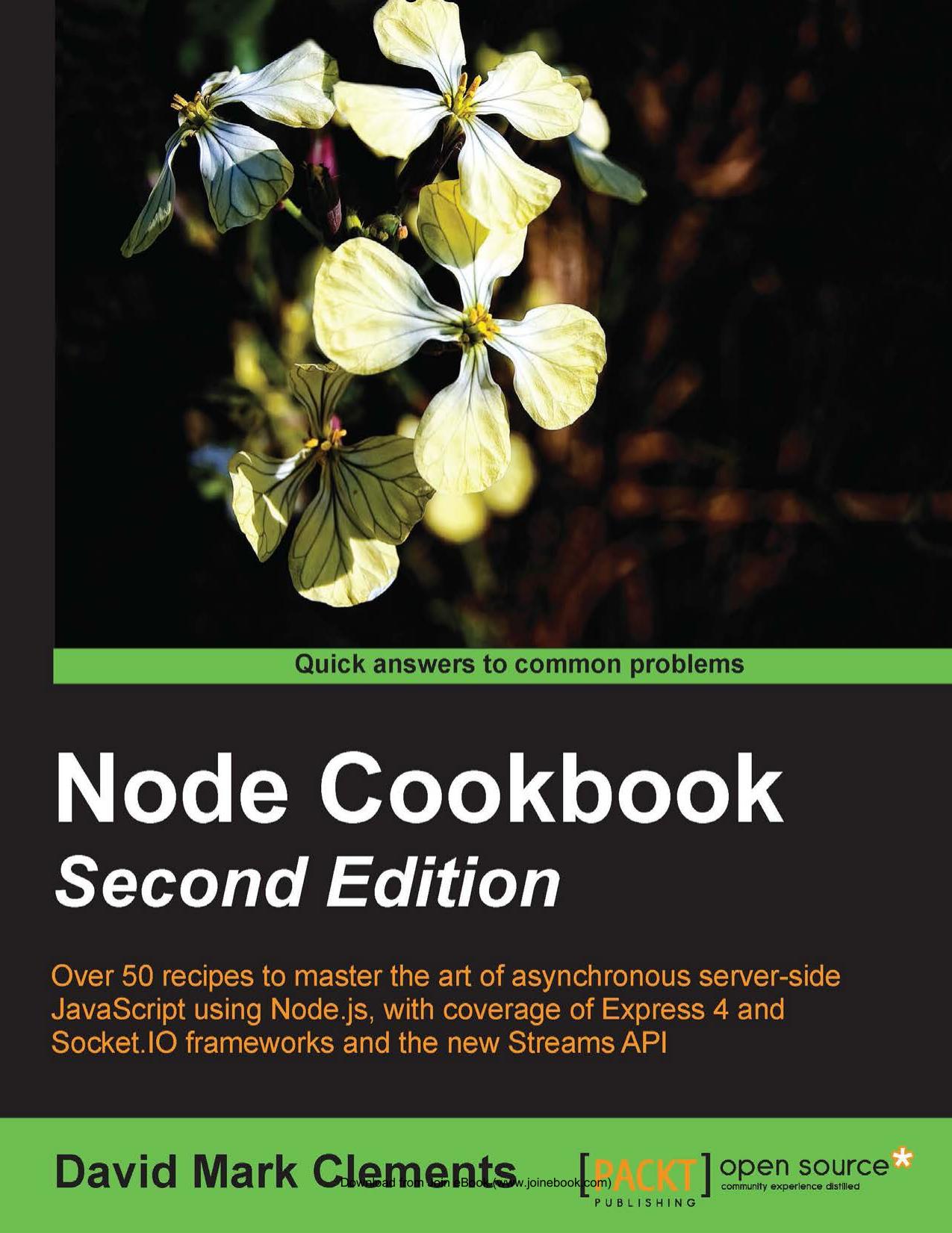 Node Cookbook 2nd (2014) by Unknown