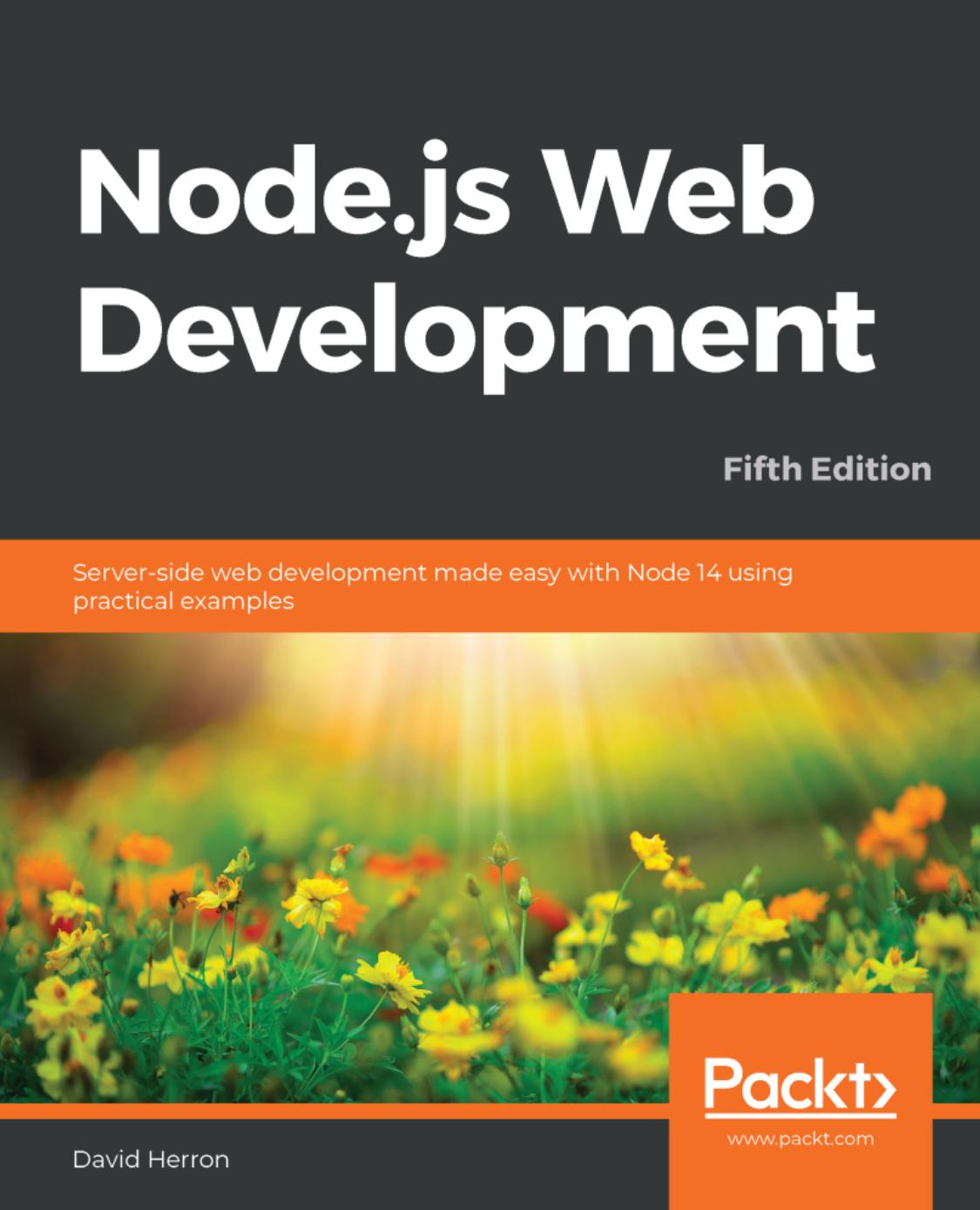 Node.js Web Development: Server-side web development made easy with Node 14 using practical examples by David Herron