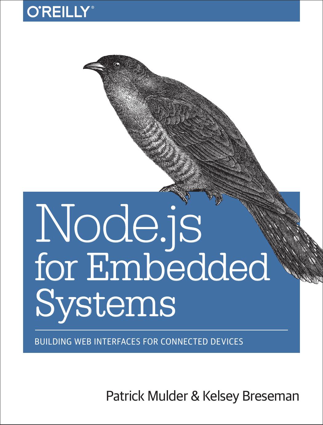 Node.js for Embedded Systems by Patrick Mulder & Kelsey Breseman