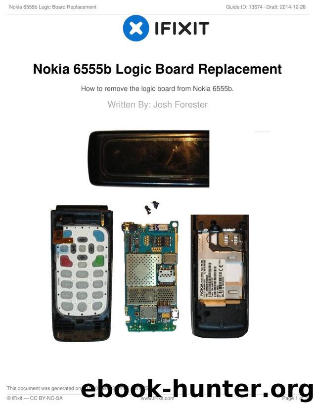 Nokia 6555b Logic Board Replacement by Unknown