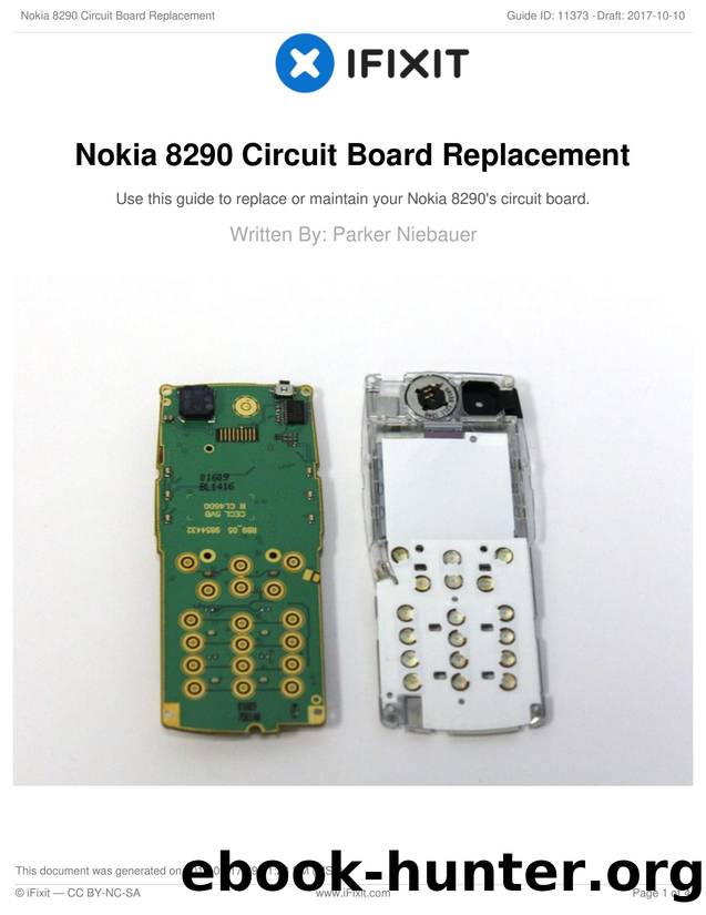 Nokia 8290 Circuit Board Replacement by Unknown