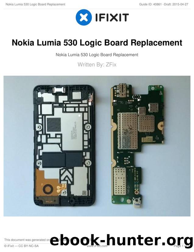 Nokia Lumia 530 Logic Board Replacement by Unknown