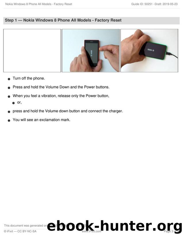 Nokia Windows 8 Phone All Models by Factory Reset