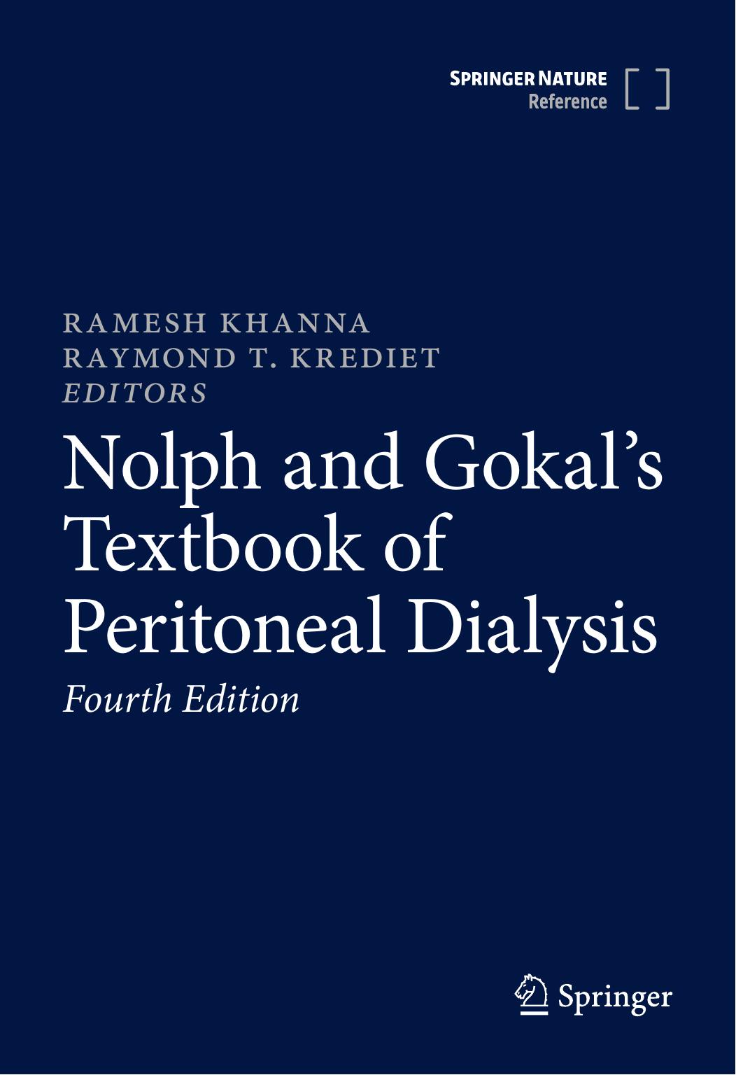 Nolph and Gokal's Textbook of Peritoneal Dialysis by Ramesh Khanna Raymond T. Krediet